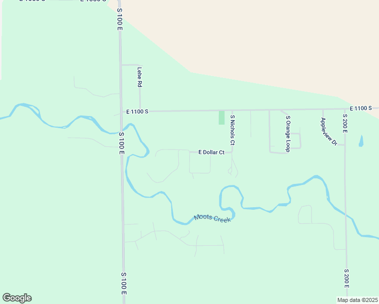 map of restaurants, bars, coffee shops, grocery stores, and more near 11201 South Dime Loop in Brookston