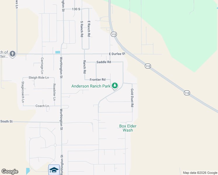 map of restaurants, bars, coffee shops, grocery stores, and more near 398 Wrangler Way in Grantsville