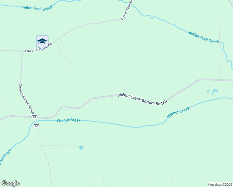 map of restaurants, bars, coffee shops, grocery stores, and more near 9599 Walnut Creek Bottom Road Northwest in Dundee