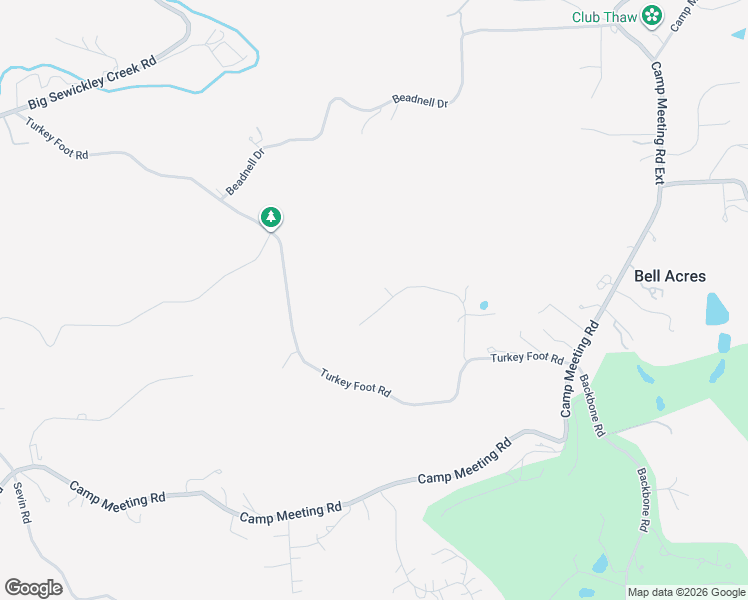 map of restaurants, bars, coffee shops, grocery stores, and more near 3 Partridge Court in Sewickley