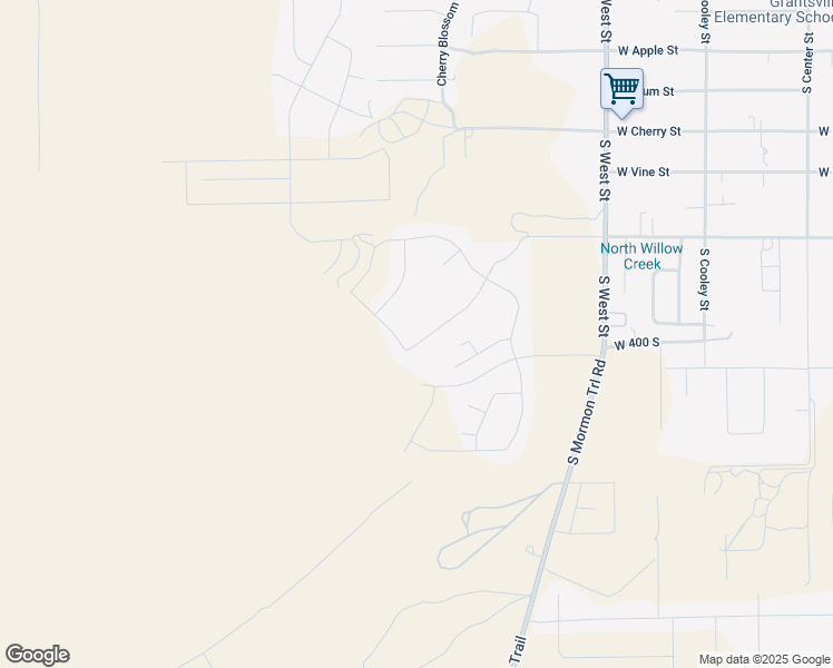 map of restaurants, bars, coffee shops, grocery stores, and more near 590 West Durfee Street in Grantsville
