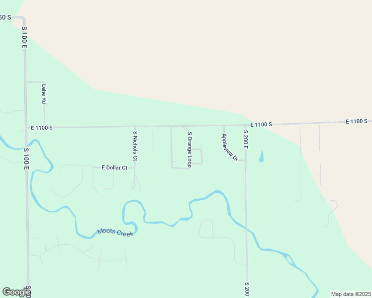 map of restaurants, bars, coffee shops, grocery stores, and more near 11377 South Orange Loop in Brookston