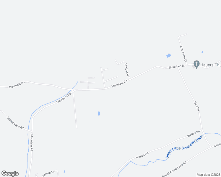 map of restaurants, bars, coffee shops, grocery stores, and more near 730 Mountain Road in Pine Grove