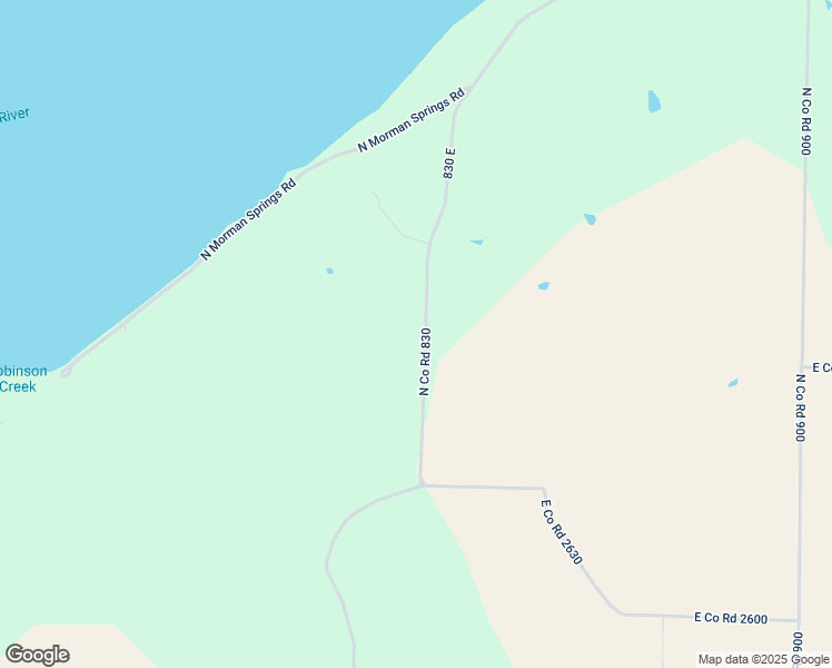 map of restaurants, bars, coffee shops, grocery stores, and more near 2600-2698 North County Road 830 in Nauvoo