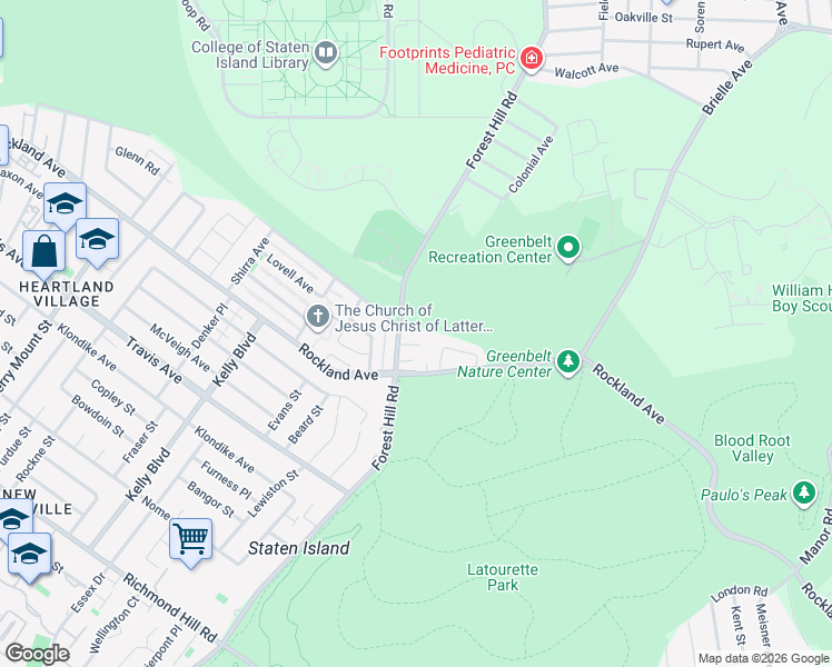map of restaurants, bars, coffee shops, grocery stores, and more near 104 Ashworth Ave in Staten Island