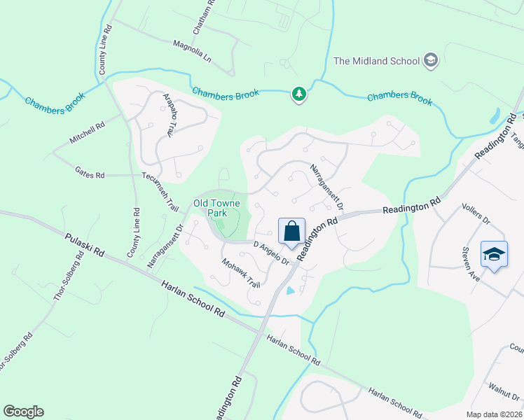 map of restaurants, bars, coffee shops, grocery stores, and more near 27 Ottawa Trail in Somerville