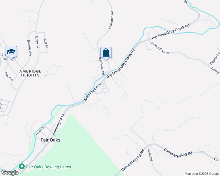 map of restaurants, bars, coffee shops, grocery stores, and more near 14 Elm Street in Ambridge