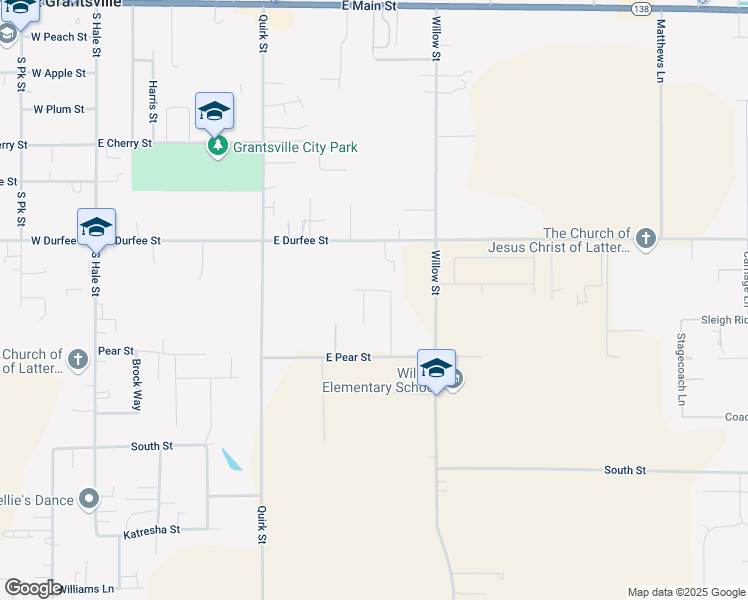 map of restaurants, bars, coffee shops, grocery stores, and more near 351 Ginny Circle in Grantsville