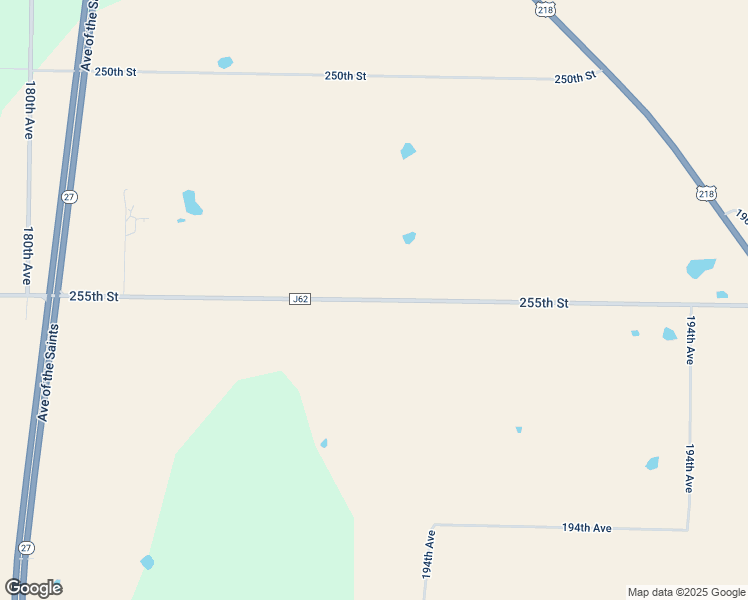 map of restaurants, bars, coffee shops, grocery stores, and more near County Road J62 in Donnellson