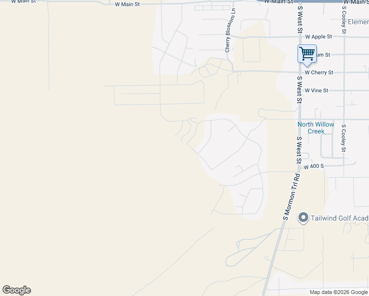 map of restaurants, bars, coffee shops, grocery stores, and more near 344 South Amber Field Drive in Grantsville
