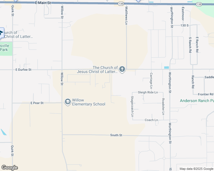 map of restaurants, bars, coffee shops, grocery stores, and more near 342 South Banister Lane in Grantsville