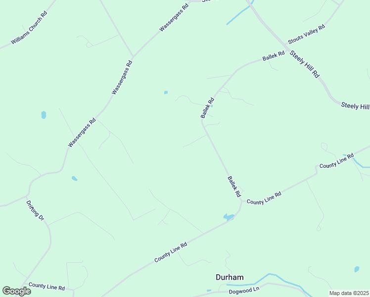 map of restaurants, bars, coffee shops, grocery stores, and more near 300 Ballek Road in Riegelsville