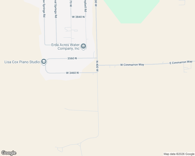 map of restaurants, bars, coffee shops, grocery stores, and more near 3395 North 400 West in Tooele