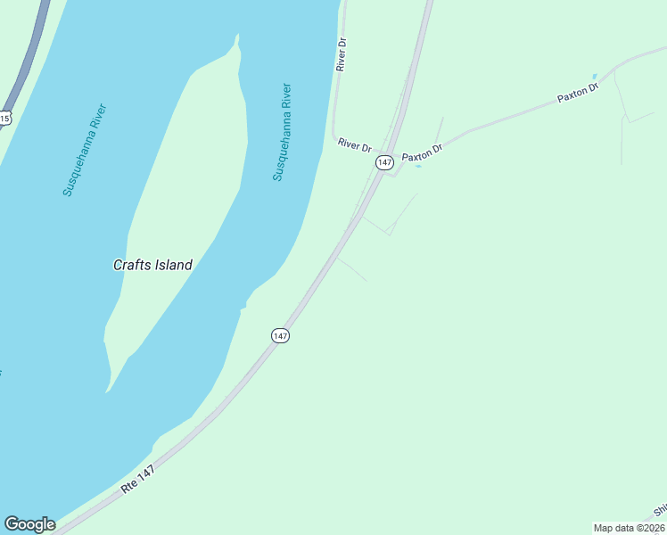 map of restaurants, bars, coffee shops, grocery stores, and more near 5114 Pennsylvania 147 in Dalmatia