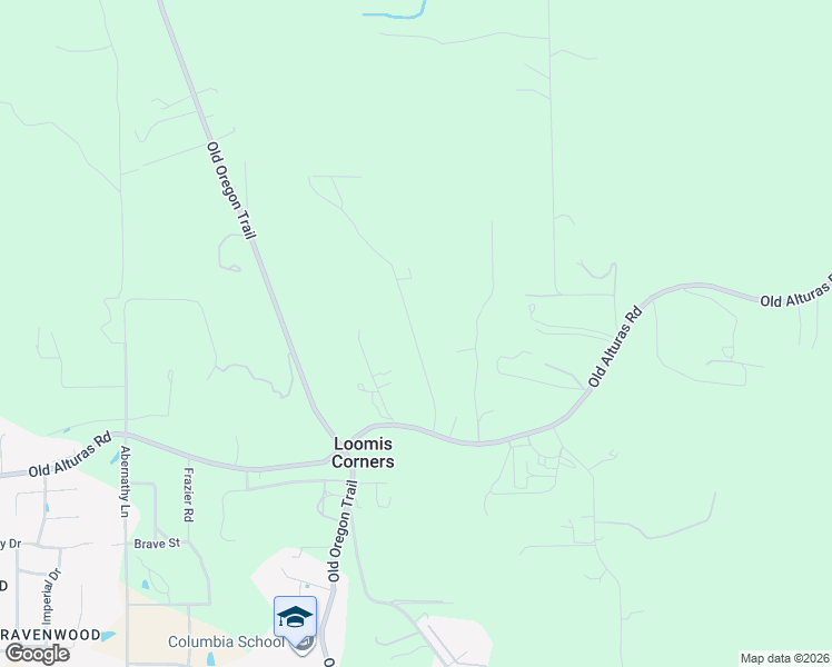 map of restaurants, bars, coffee shops, grocery stores, and more near 10400-10490 Hobbie Acres Drive in Redding