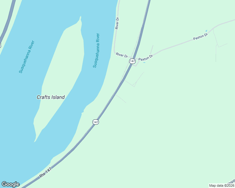 map of restaurants, bars, coffee shops, grocery stores, and more near 5114 Pennsylvania 147 in Dalmatia