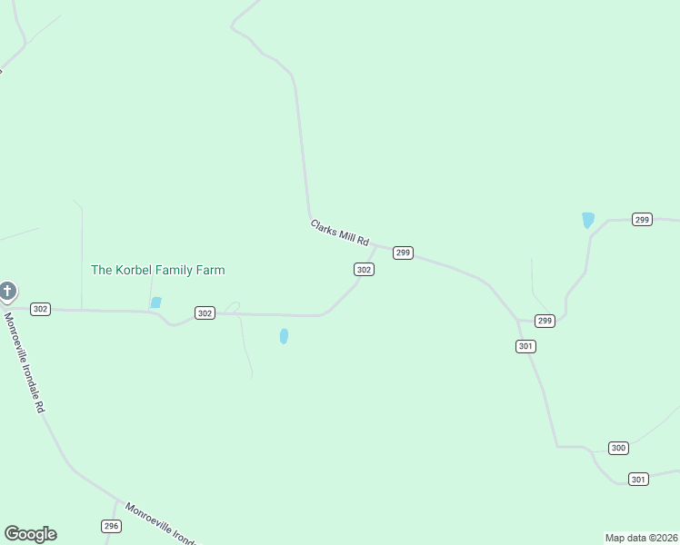 map of restaurants, bars, coffee shops, grocery stores, and more near 39 Township Highway 302 in Hammondsville