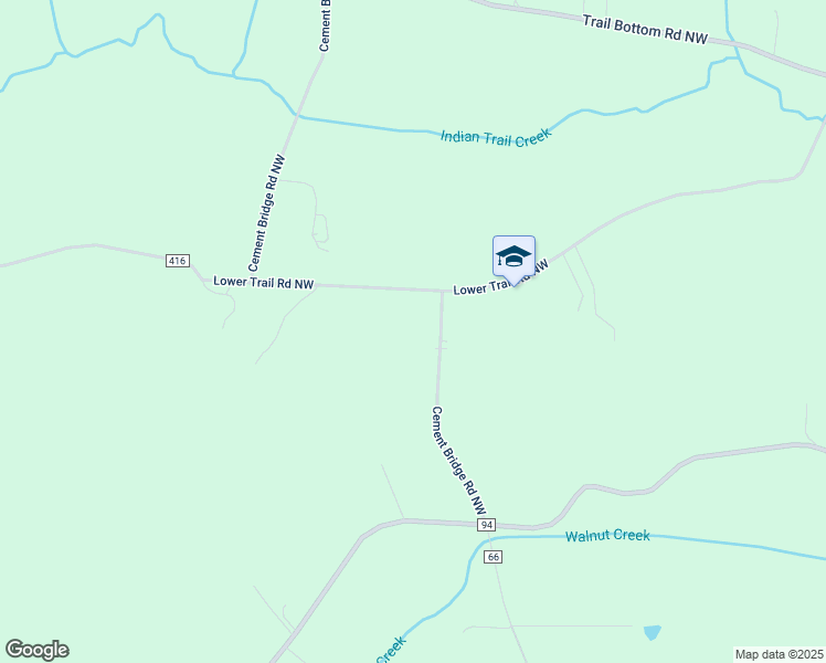 map of restaurants, bars, coffee shops, grocery stores, and more near 7464 Cement Bridge Road Northwest in Dundee