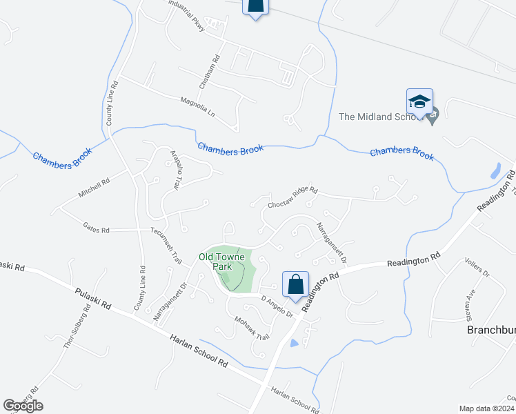 map of restaurants, bars, coffee shops, grocery stores, and more near 14 Watchung Trail in Somerville