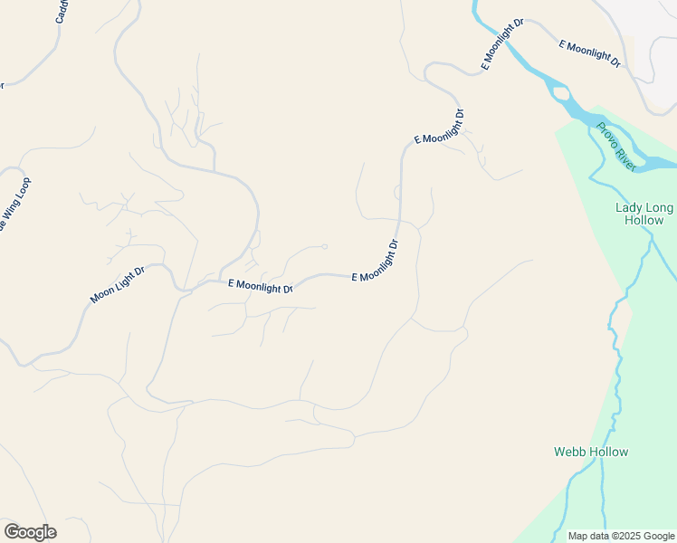 map of restaurants, bars, coffee shops, grocery stores, and more near 7077 East Moonlight Drive in Heber City