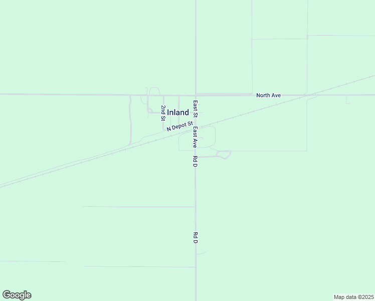 map of restaurants, bars, coffee shops, grocery stores, and more near Edison Avenue in Inland