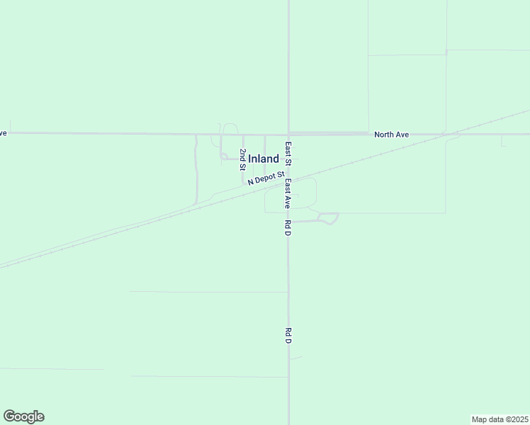 map of restaurants, bars, coffee shops, grocery stores, and more near Edison Avenue in Inland