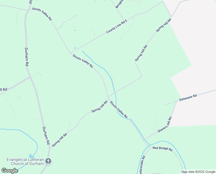 map of restaurants, bars, coffee shops, grocery stores, and more near 781 Stouts Valley Road in Riegelsville