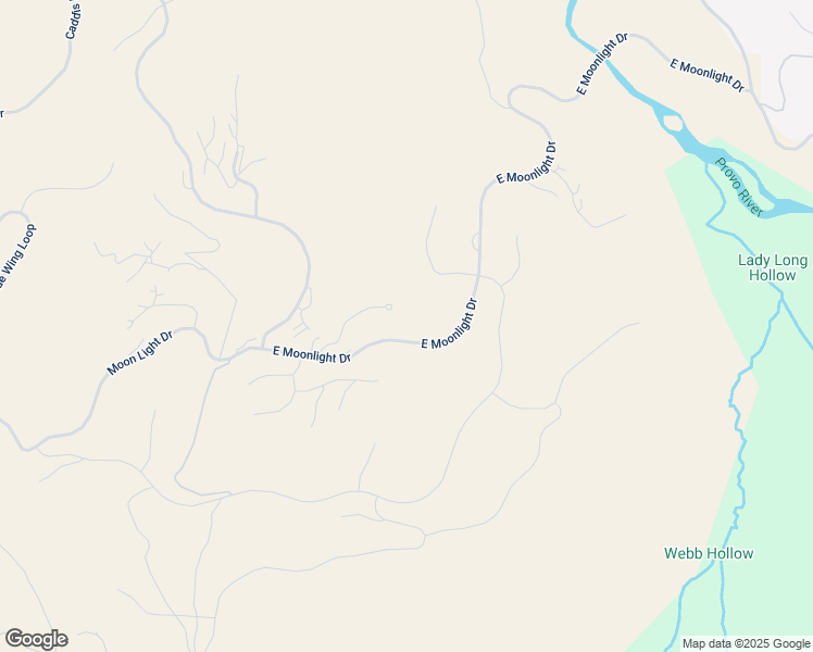 map of restaurants, bars, coffee shops, grocery stores, and more near 7077 East Moonlight Drive in Heber City