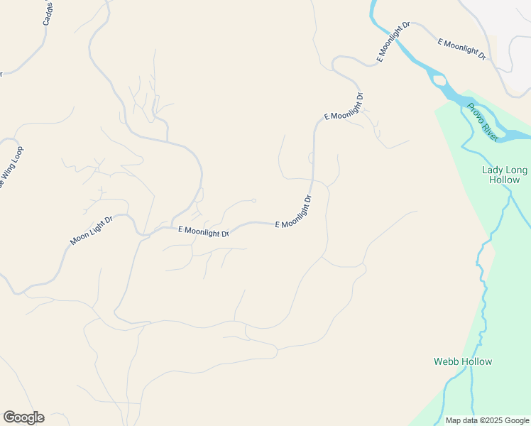 map of restaurants, bars, coffee shops, grocery stores, and more near 7077 East Moonlight Drive in Heber City