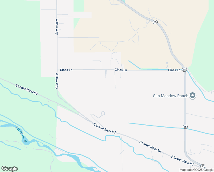 map of restaurants, bars, coffee shops, grocery stores, and more near 1440 Gines Lane in Kamas