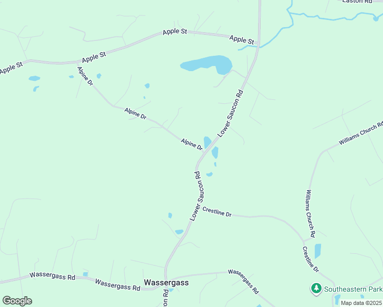 map of restaurants, bars, coffee shops, grocery stores, and more near 2564 Alpine Drive in Hellertown