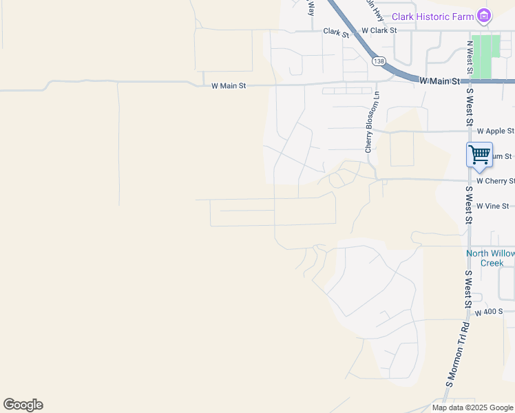 map of restaurants, bars, coffee shops, grocery stores, and more near 775 West Cherry Street in Grantsville