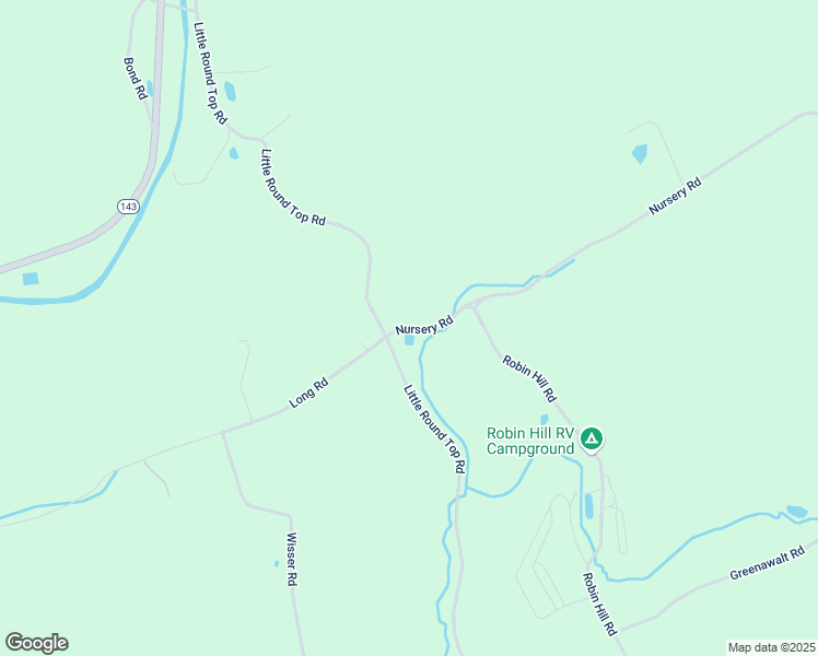 map of restaurants, bars, coffee shops, grocery stores, and more near 621 Nursery Road in Kempton