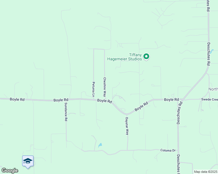 map of restaurants, bars, coffee shops, grocery stores, and more near 10549 Cheshire Way in Palo Cedro