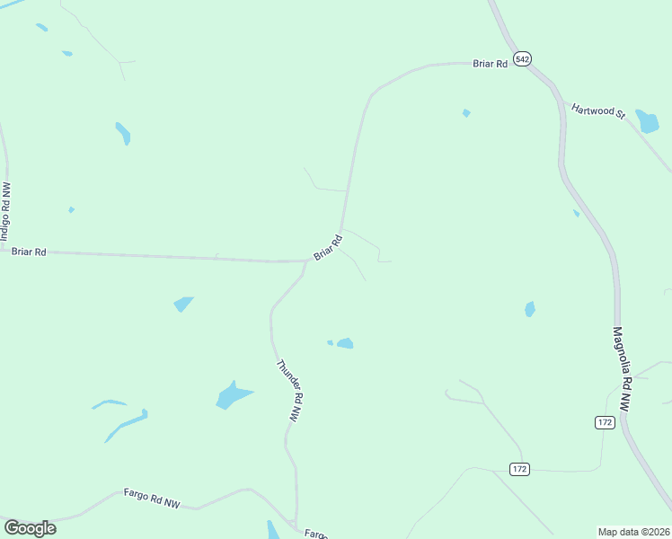 map of restaurants, bars, coffee shops, grocery stores, and more near 9284 Briar Road in Magnolia