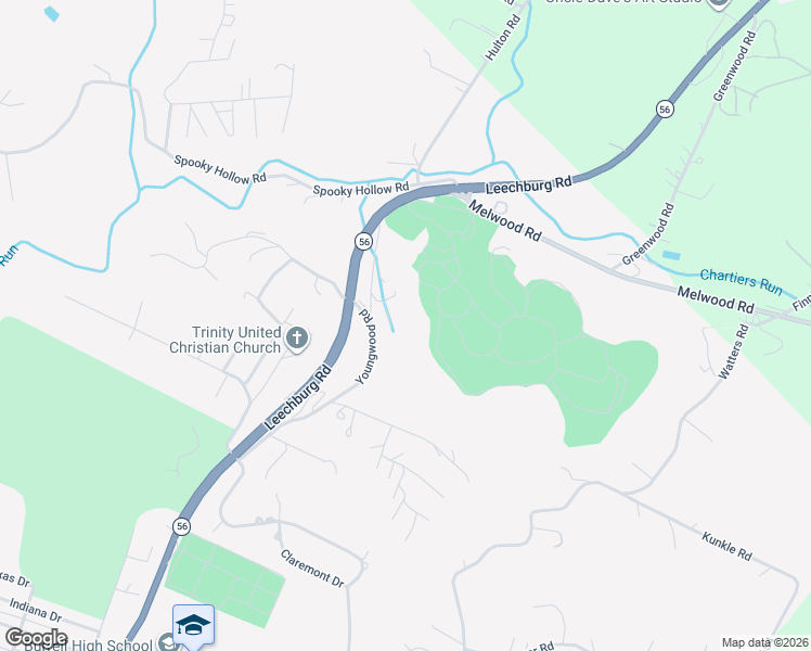 map of restaurants, bars, coffee shops, grocery stores, and more near 229 Taymer Drive in New Kensington