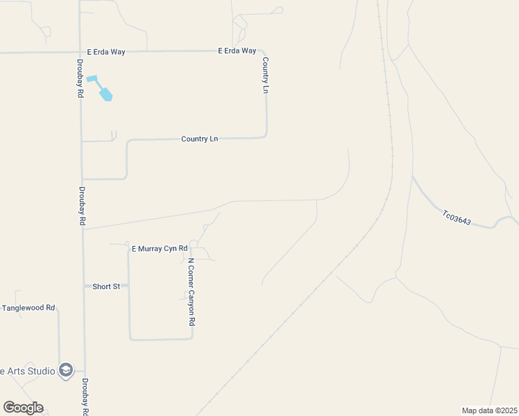 map of restaurants, bars, coffee shops, grocery stores, and more near 1602 Arrowhead Lane in Erda