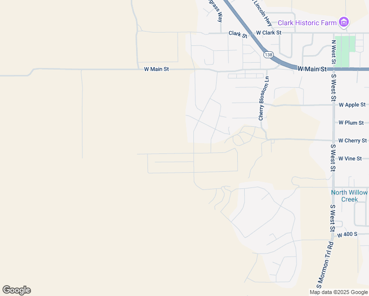 map of restaurants, bars, coffee shops, grocery stores, and more near 804 West Cherry Street in Grantsville