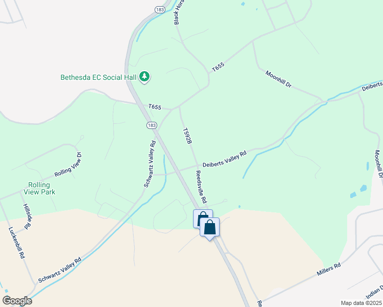 map of restaurants, bars, coffee shops, grocery stores, and more near 207 Reedsville Road in Schuylkill Haven