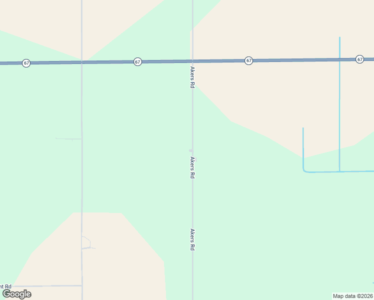 map of restaurants, bars, coffee shops, grocery stores, and more near 16609 Akers Road in Waynesfield