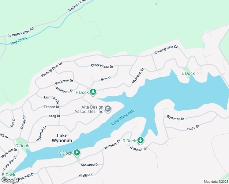 map of restaurants, bars, coffee shops, grocery stores, and more near 1938 Wynonah Drive in Auburn
