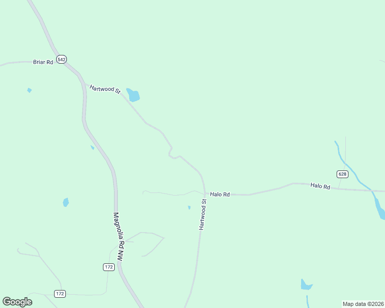 map of restaurants, bars, coffee shops, grocery stores, and more near 1032 Hartwood Street in Magnolia