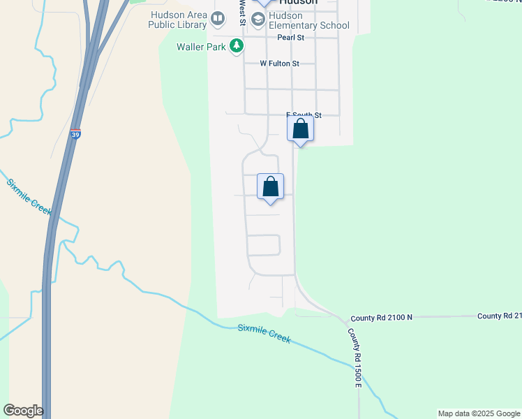map of restaurants, bars, coffee shops, grocery stores, and more near 109 Kendall Court in Hudson