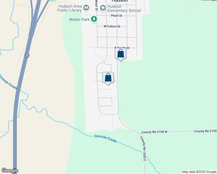 map of restaurants, bars, coffee shops, grocery stores, and more near 109 Kendall Court in Hudson