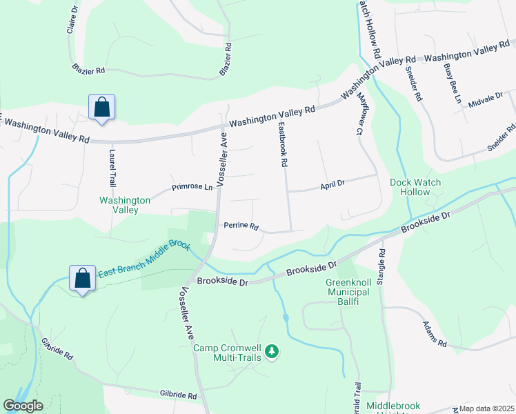 map of restaurants, bars, coffee shops, grocery stores, and more near 10 Bittle Court in Bridgewater Township