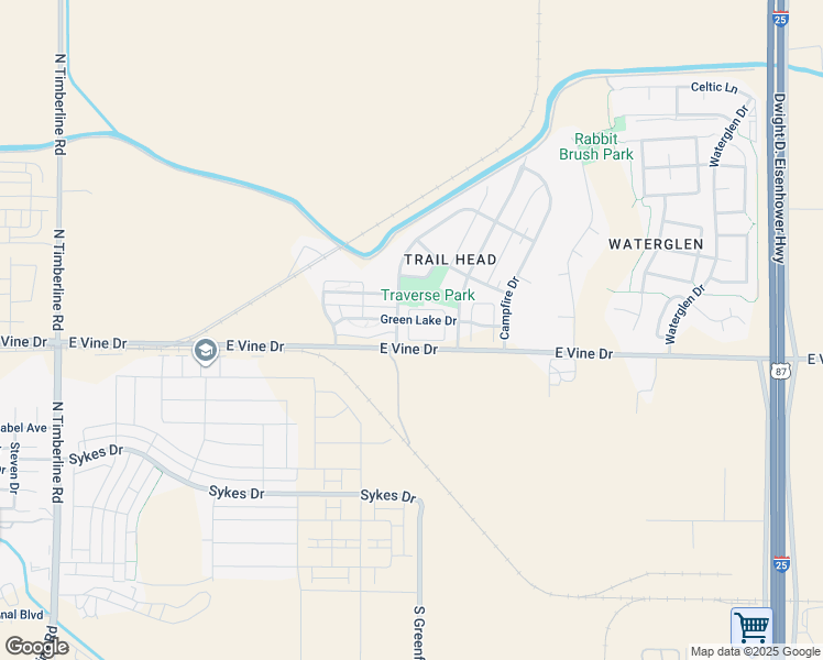 map of restaurants, bars, coffee shops, grocery stores, and more near 700 Wagon Trail Road in Fort Collins