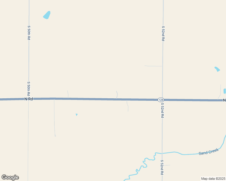 map of restaurants, bars, coffee shops, grocery stores, and more near 5125 North Road in Nebraska City