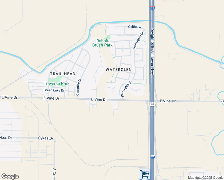 map of restaurants, bars, coffee shops, grocery stores, and more near 3708 Glenloch Court in Fort Collins