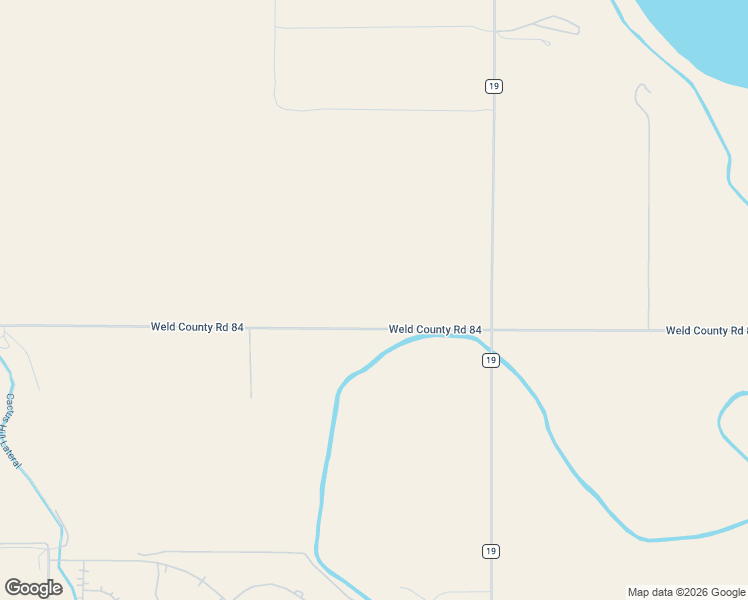 map of restaurants, bars, coffee shops, grocery stores, and more near County Road 84 in Fort Collins