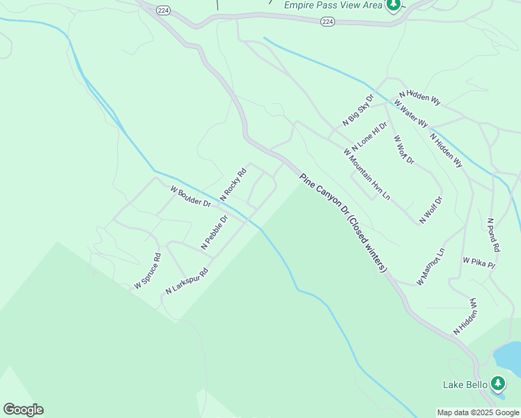 map of restaurants, bars, coffee shops, grocery stores, and more near 5274 North Larkspur Road in Midway